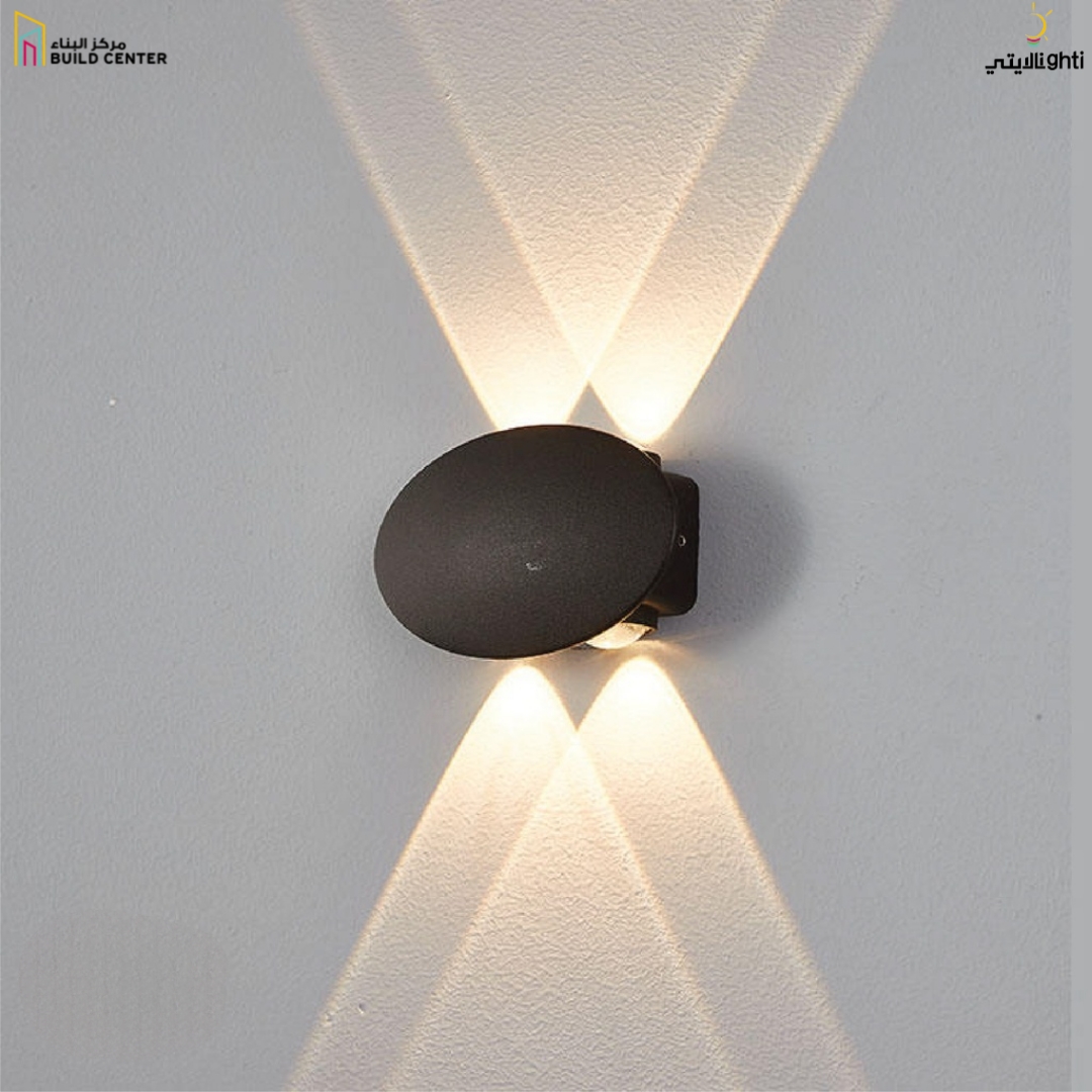 OUTDOOR LAMP 4*1W BLACK CX-LC200-4