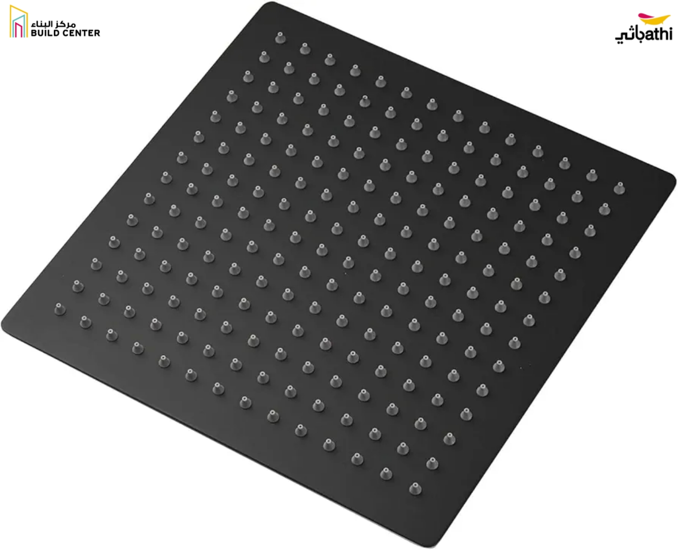 D1052 Shower Head 10" - Matt Black - 7 Years