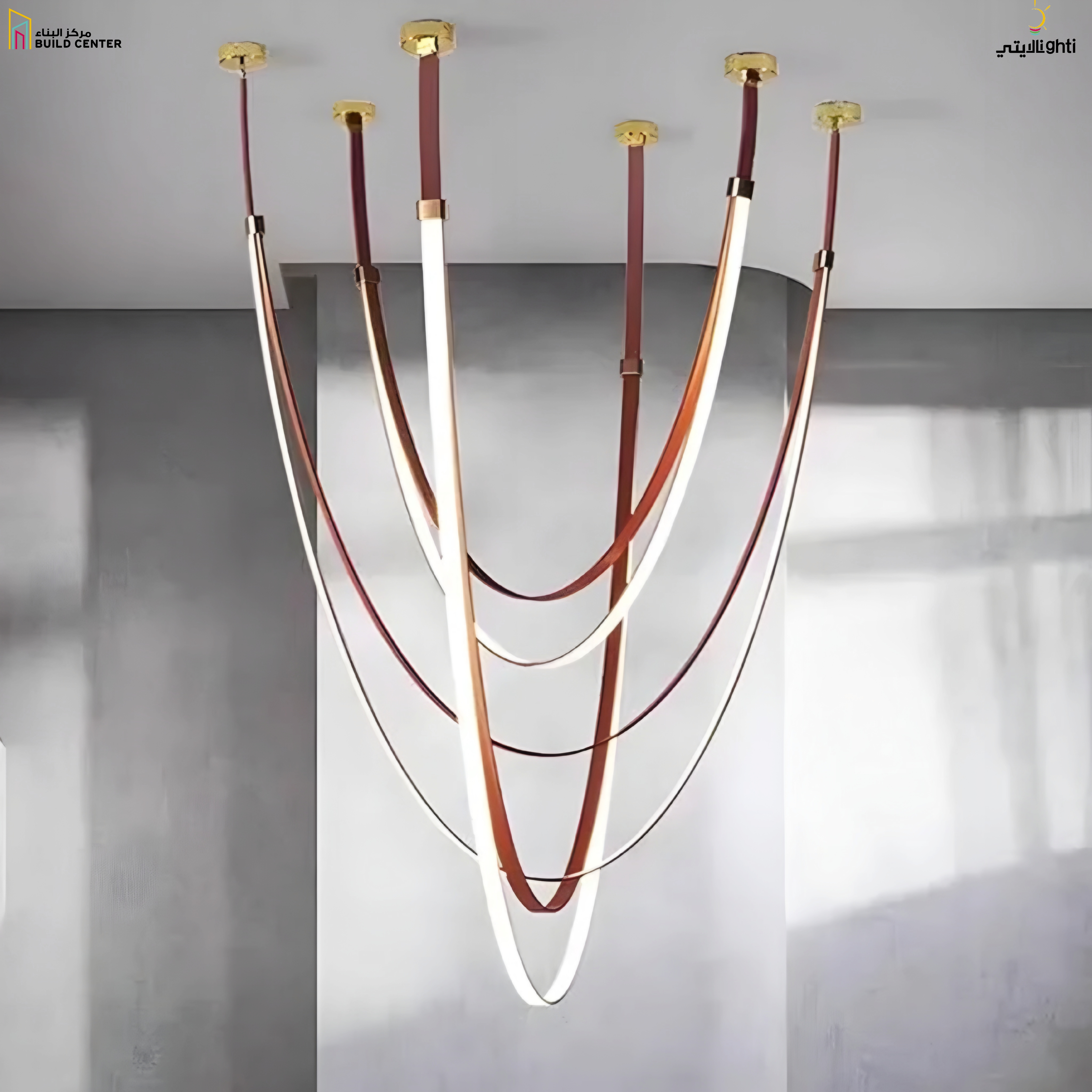 QD-123 Pendent Leather+Silicon Copper Color