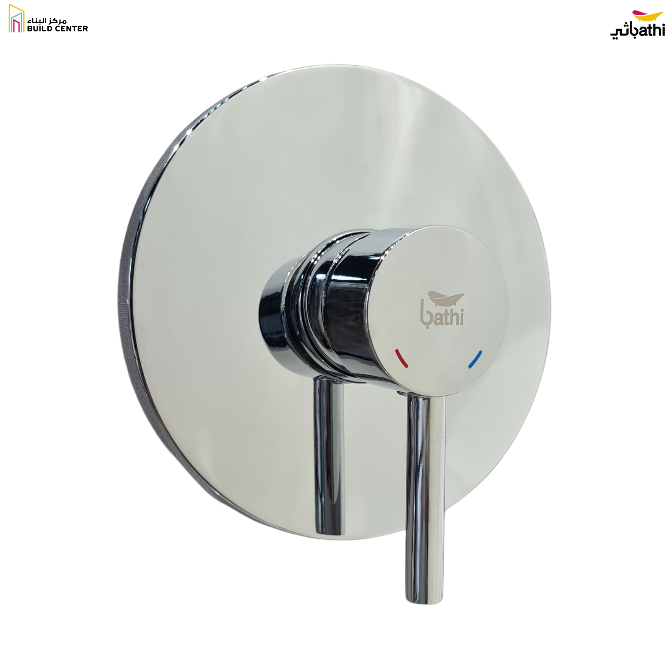 91023-M Round Chrome Brass Concealed Mixer - 7 Years