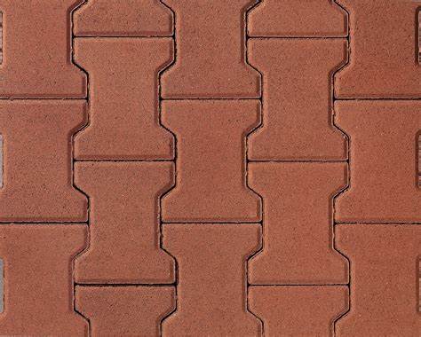 INTERLOCK SQUARE RED / انترلوك مربع أحمر