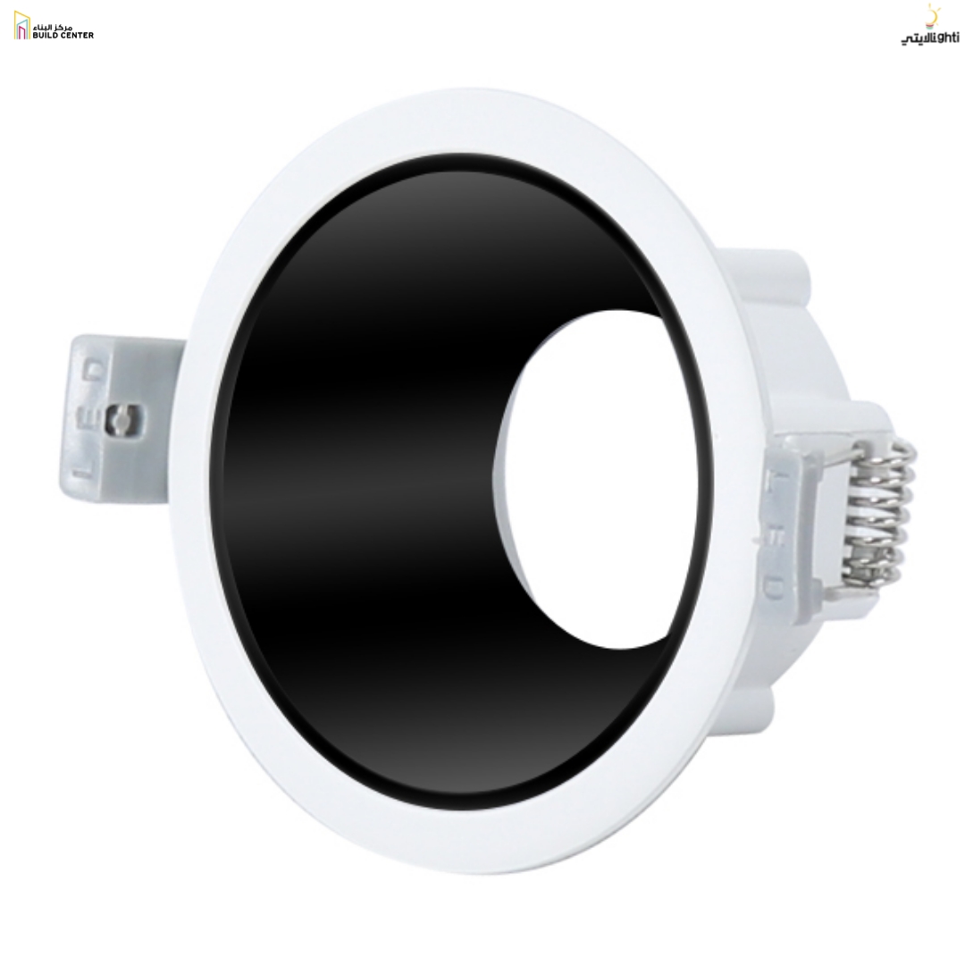 LAMP COVER WHITE + BLACK KZN08875-A